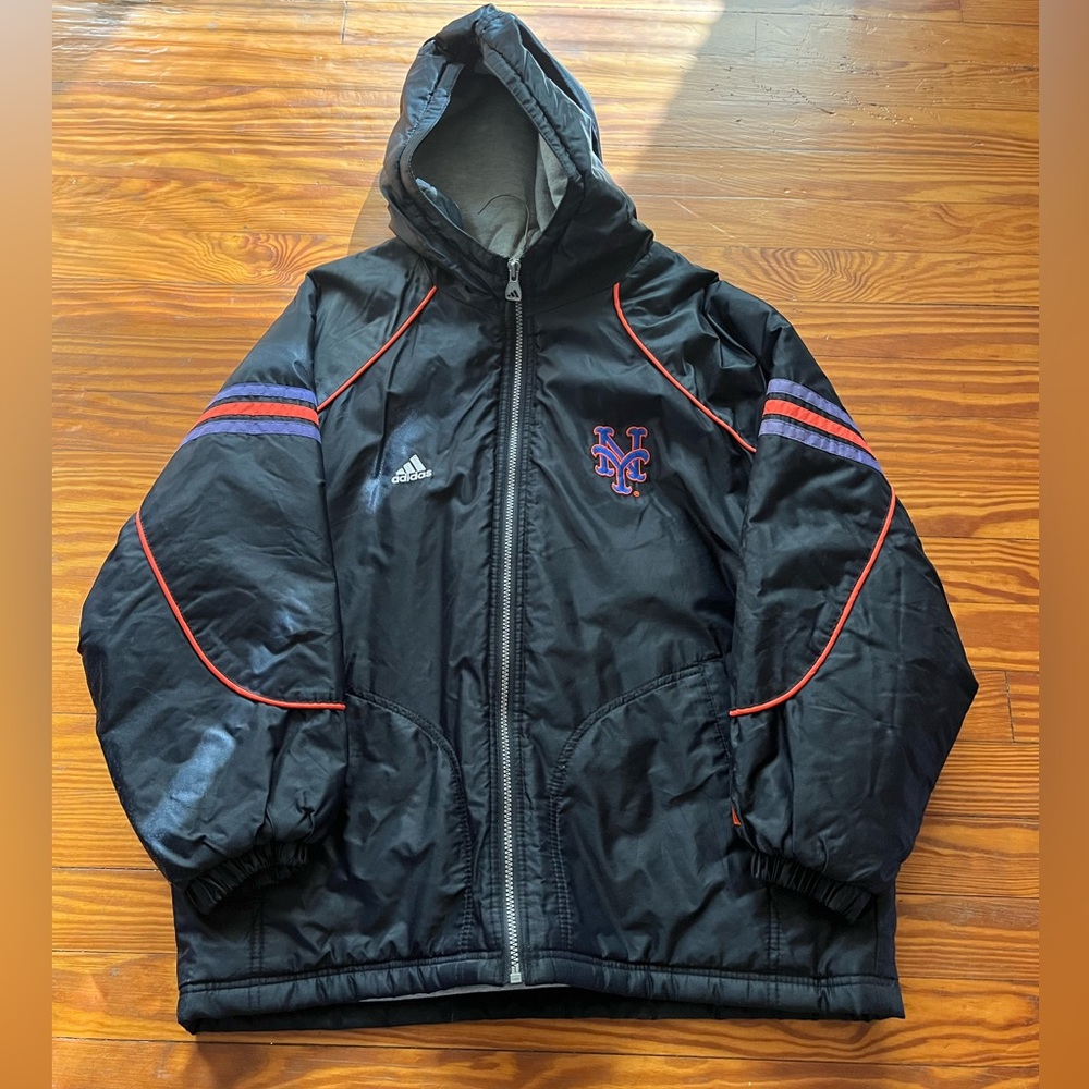 Mets Vintage Baseball Jacket . Size 14/16